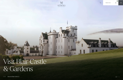 Site Web du commerçant WooCommerce Atholl Estates.